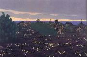 Felix Vallotton Antique Evening oil on canvas